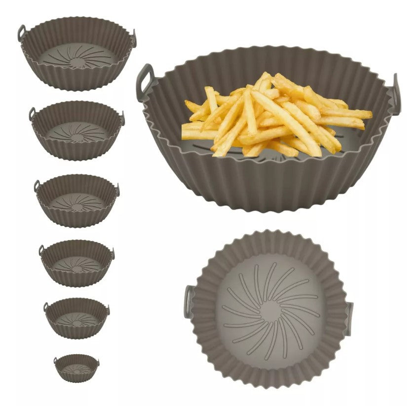 Set X 6 Moldes Silicona Freidoras Aire