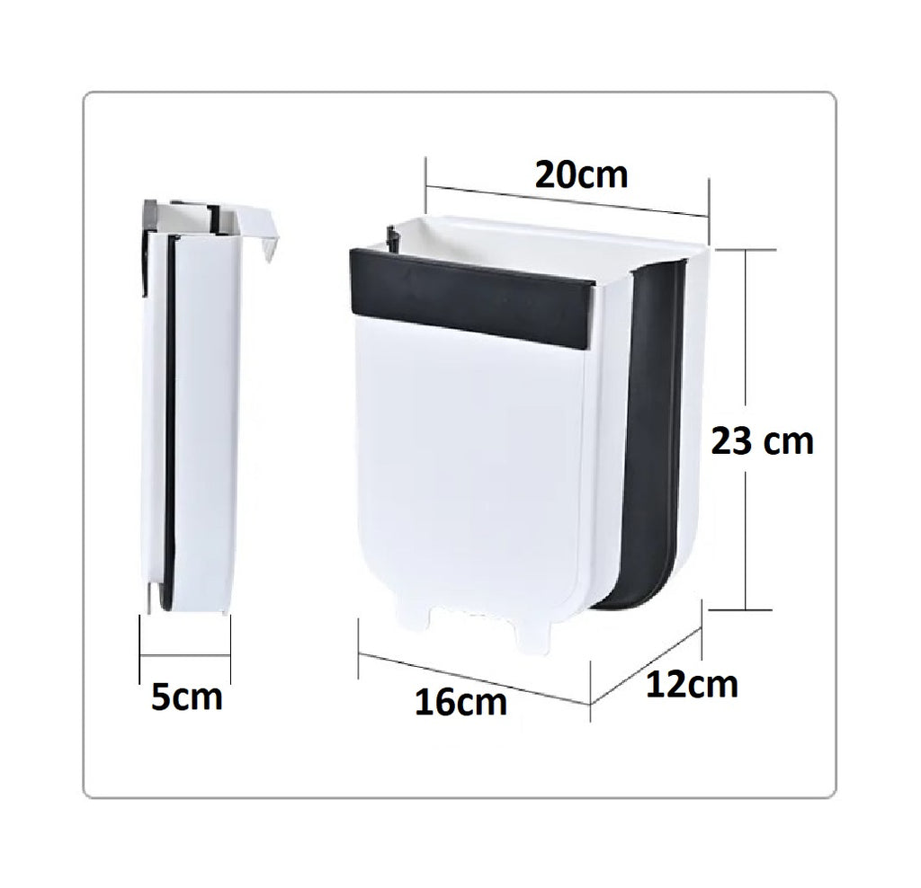 Caneca Para Basura Plegable
