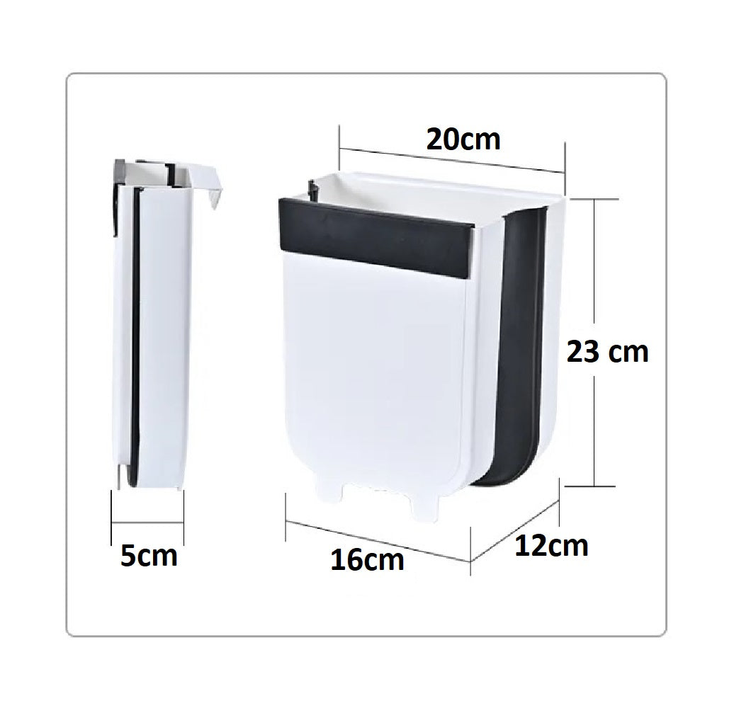 Caneca Para Basura Plegable