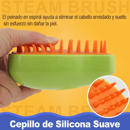 Cepillo de Vapor para Mascotas